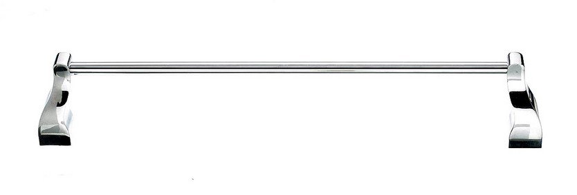 Topknobs AQ6PC 18" Single Towel Bar in Polished Chrome-DirectSinks