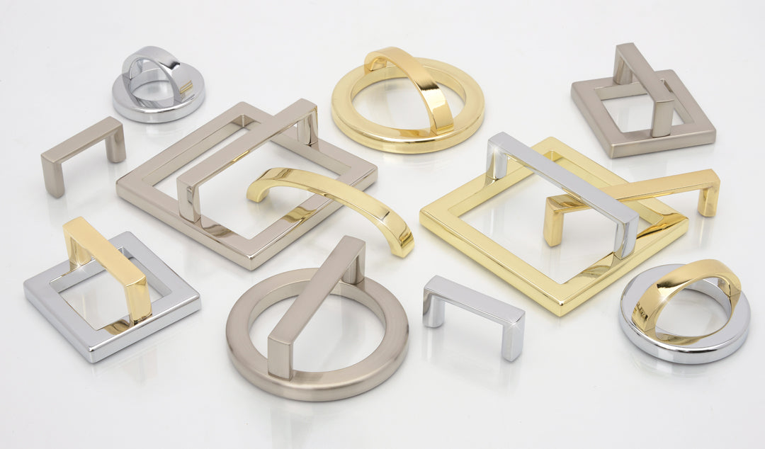 Atlas Homewares Tableau Curved Handle 1-7/16", Available in 4 finishes-DirectSinks