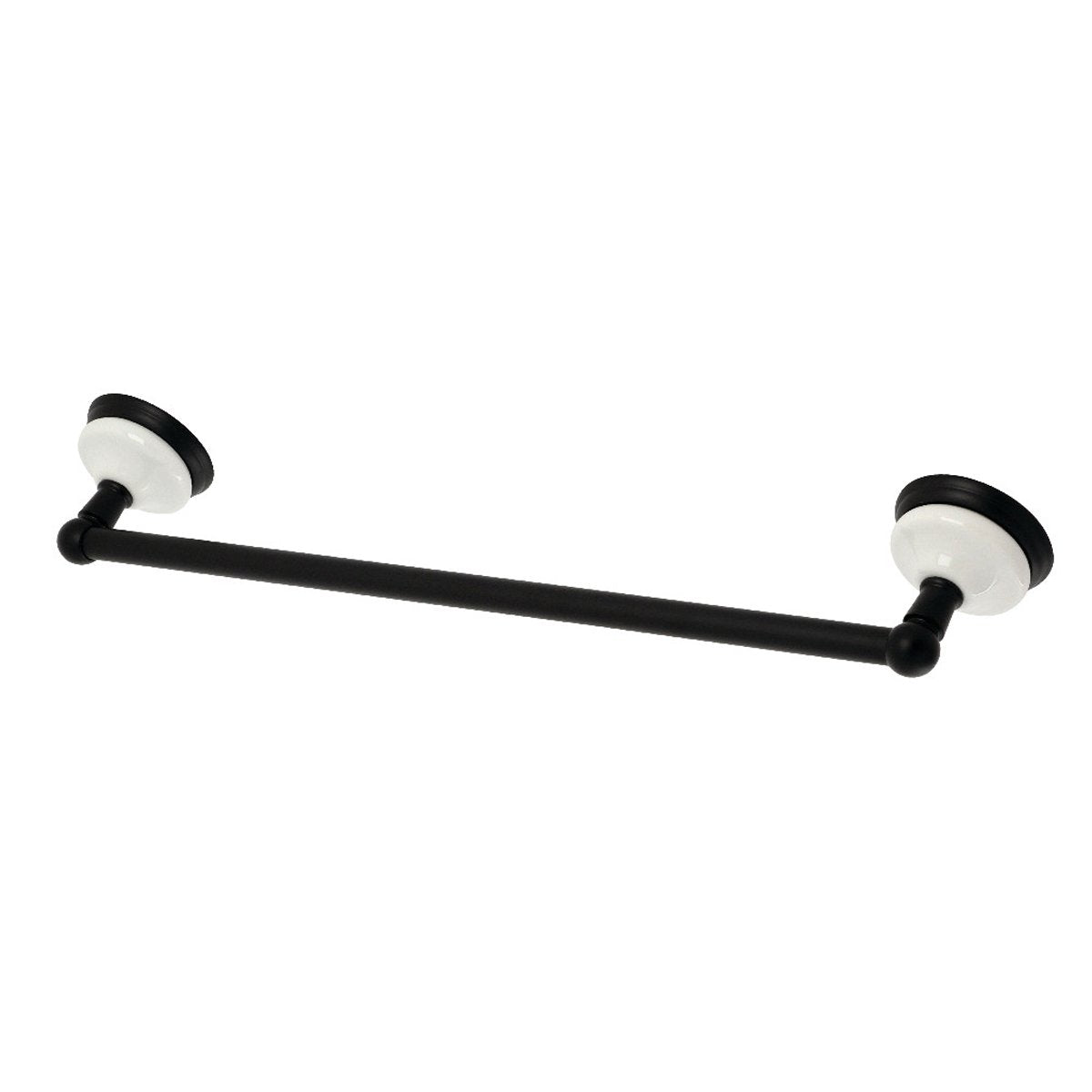 Kingston Brass Victorian 18-Inch Towel Bar in Matte Black