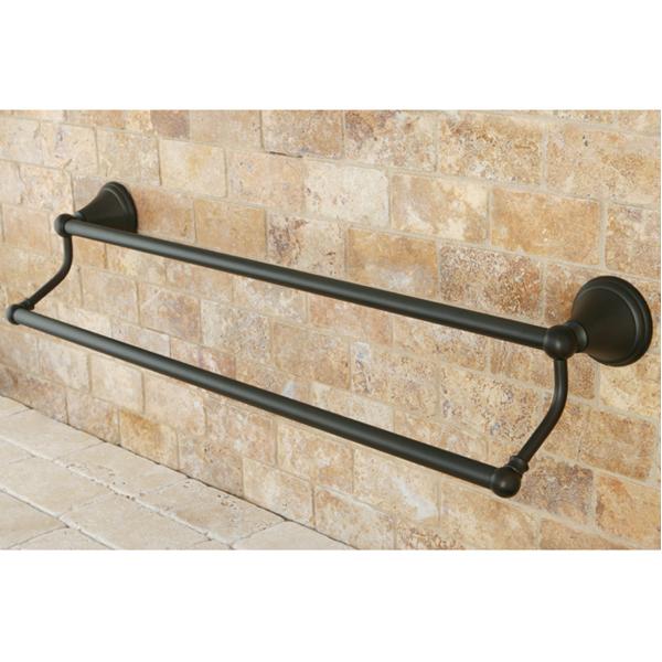 Kingston Brass Governor 24" Dual Towel Bar-Bathroom Accessories-Free Shipping-Directsinks.