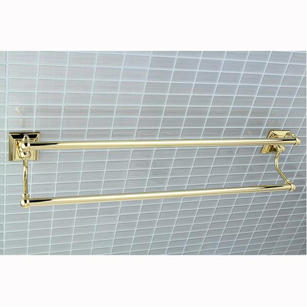 Kingston Brass Millennium 24" Dual Towel Bar-Bathroom Accessories-Free Shipping-Directsinks.