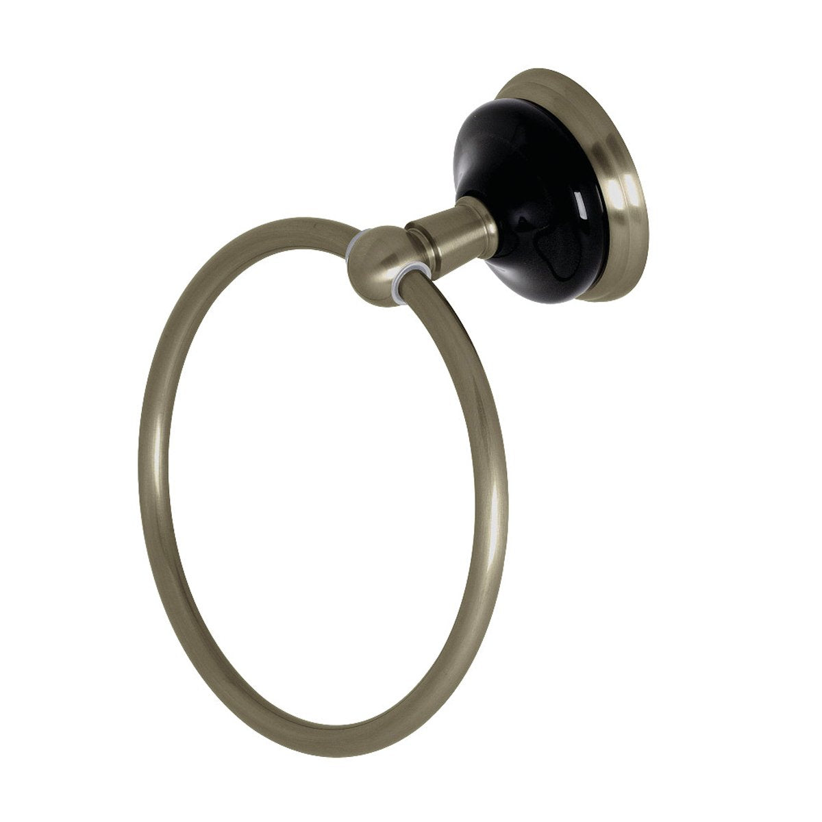 Kingston Brass Water Onyx 6-Inch Towel Ring