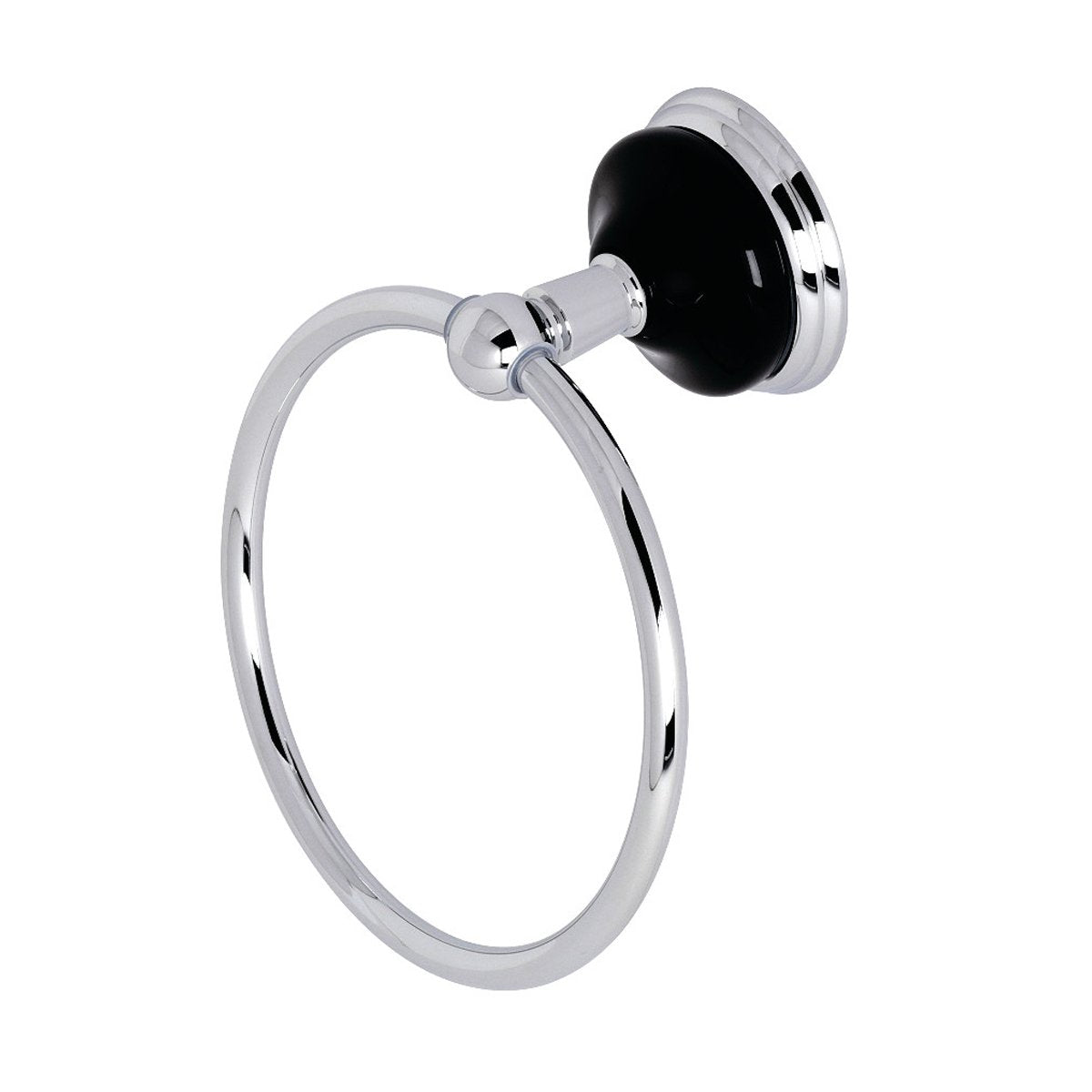 Kingston Brass Water Onyx 6-Inch Towel Ring