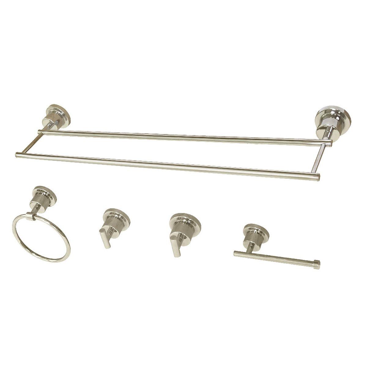 Kingston Brass Concord 5-Piece 30.88" x 7.13" Bathroom Accessory Set