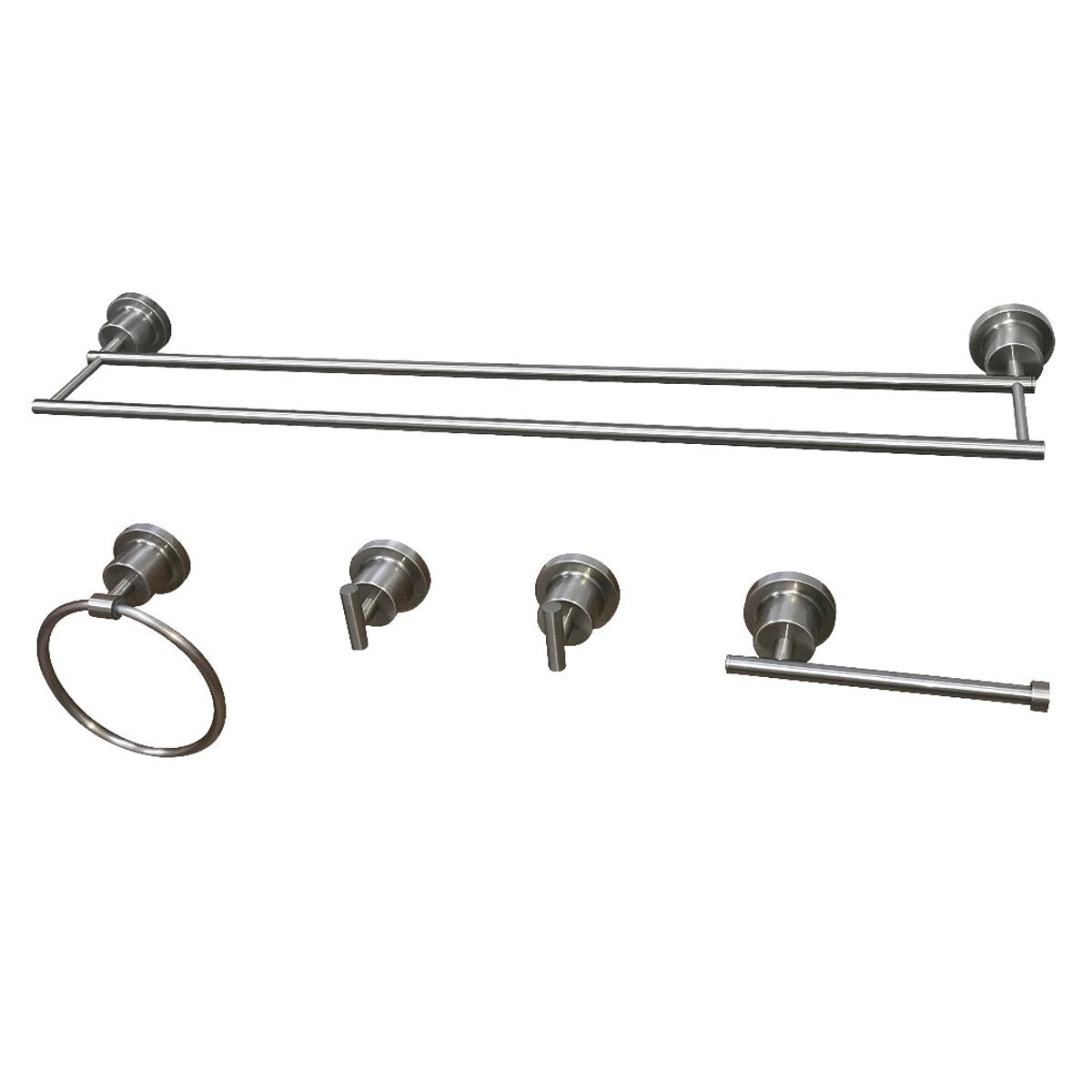 Kingston Brass Concord 5-Piece 30.88" x 7.13" Bathroom Accessory Set