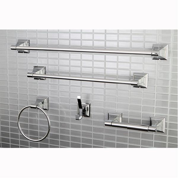 Kingston Brass Monarch Collection 5-Piece Towel Bar Bath Hardware Set-Bathroom Accessories-Free Shipping-Directsinks.