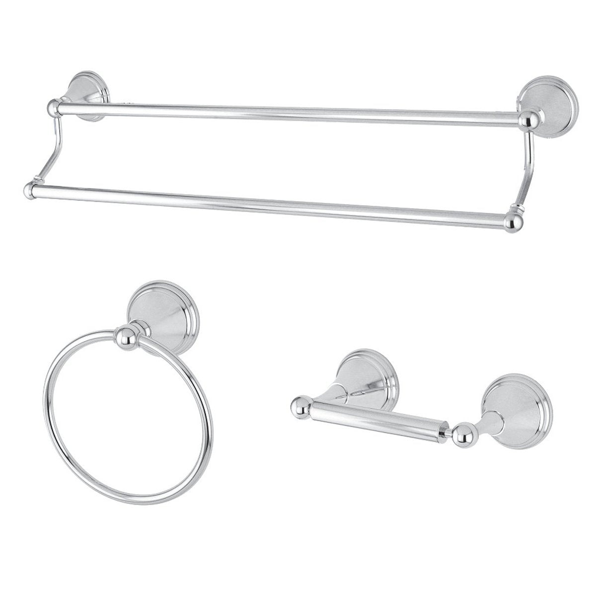 Kingston Brass Governor 3-Piece 26.63" Bathroom Accessories Set