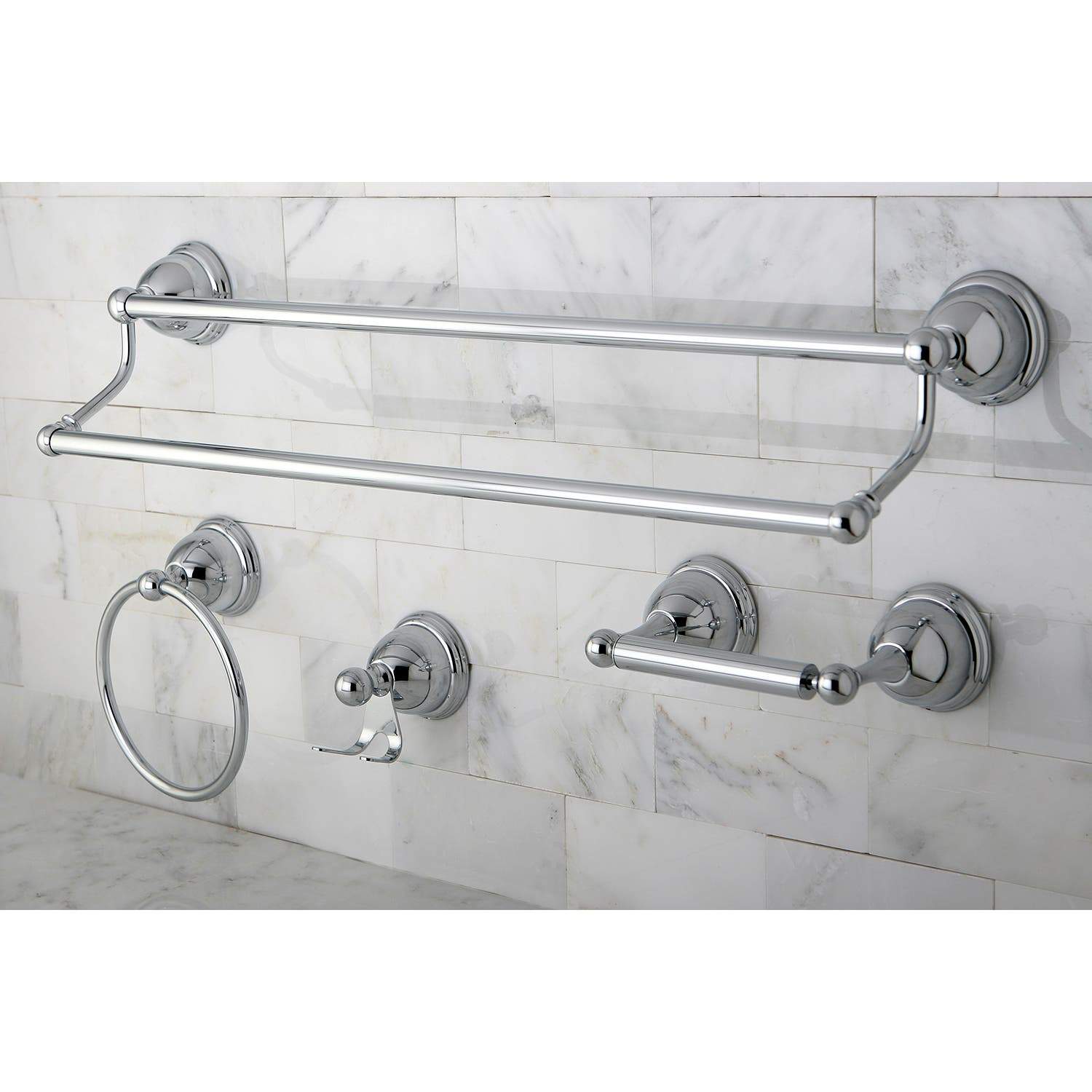 Kingston Brass Restoration 4-Piece 24" x 5.13" Bathroom Hardware