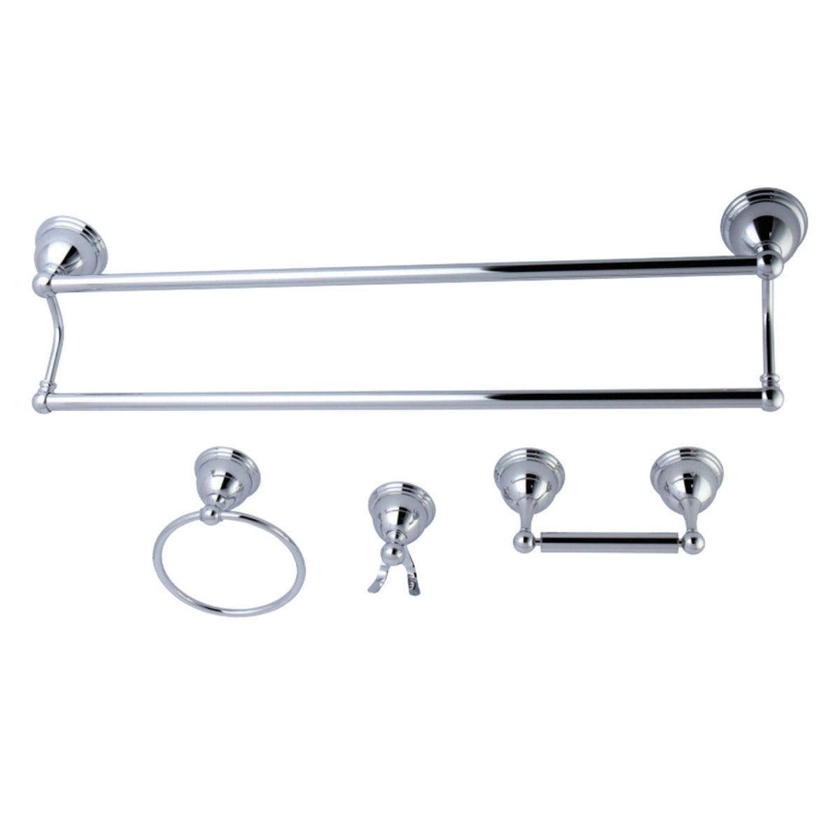 Kingston Brass Restoration 4-Piece 24" x 5.13" Bathroom Hardware