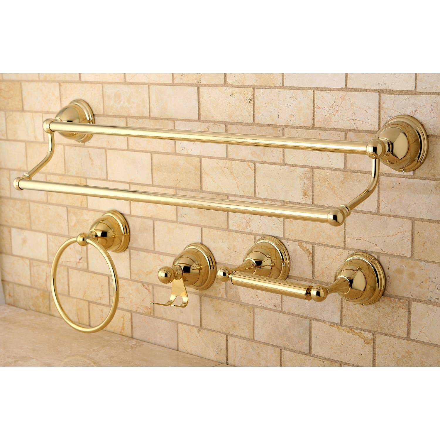 Kingston Brass Restoration 4-Piece 24" x 5.13" Bathroom Hardware