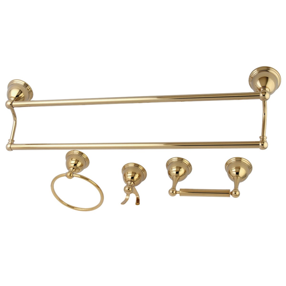 Kingston Brass Restoration 4-Piece 24" x 5.13" Bathroom Hardware