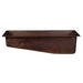 Premier Copper Products 28" Rectangle Hammered Copper Slanted Bar/Prep Sink with 3.5" Drain Opening-DirectSinks