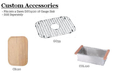 Dawn CB120 Cutting Board for DSU4120-Kitchen Accessories Fast Shipping at DirectSinks.