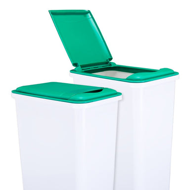 Hardware Resources Lid for 50-Quart Plastic Waste Container in Green-DirectSinks