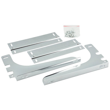 Hardware Resources Polished Chrome Door Mount Kit for CAN-EBM Series-DirectSinks