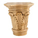 Hardware Resources 4-3/4" x 4-3/8" x 2-1/8" Cherry Acanthus Traditional Capital-DirectSinks