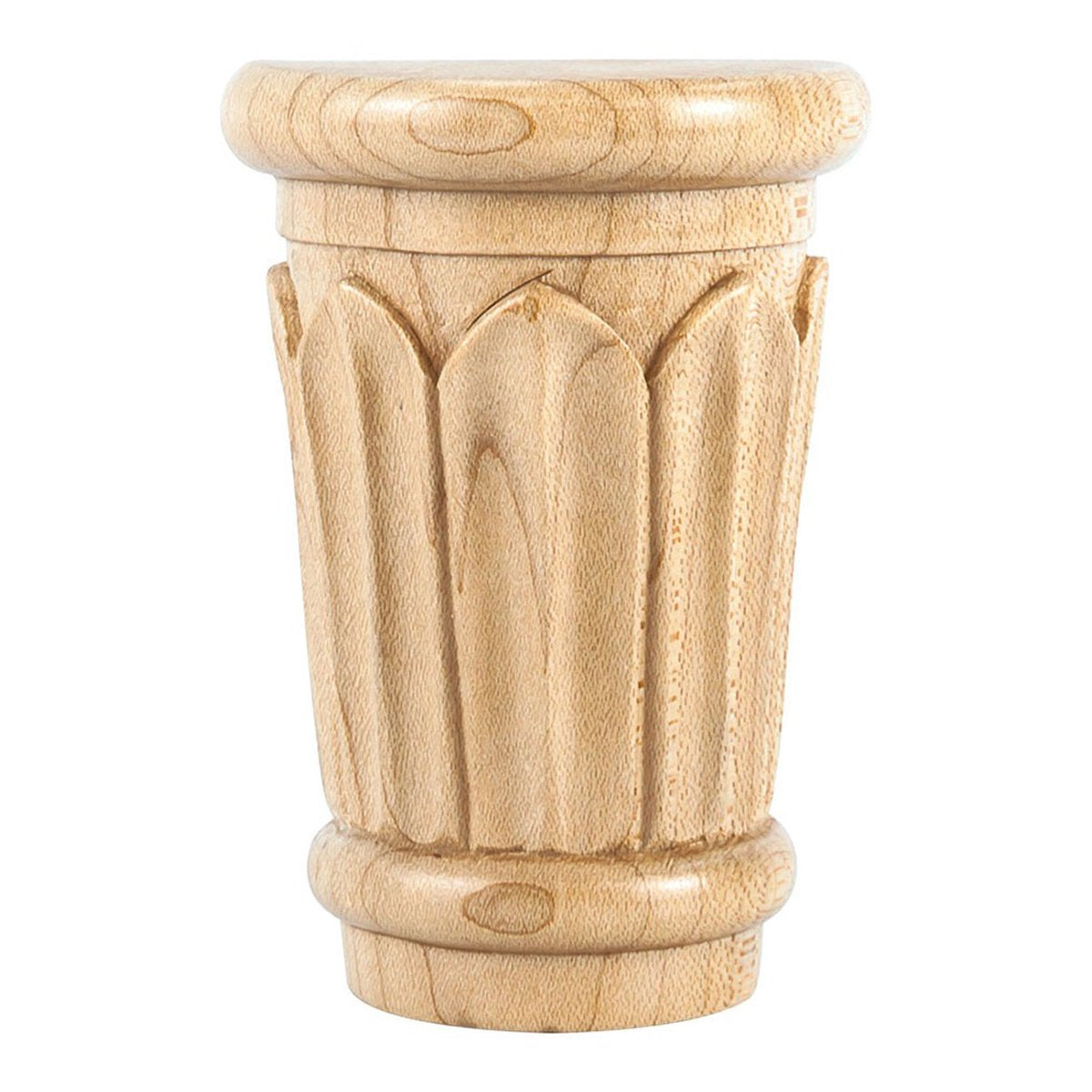 Hardware Resources 3-5/8" x 2-5/8" x 1-5/16" Oak Reed Traditional Capital-DirectSinks