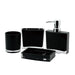 Kingston Brass Krystal Bathware Canyon 4-Piece Bath Accessory Set-Bathroom Accessories-Free Shipping-Directsinks.