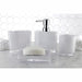Kingston Brass Krystal Bathware Canyon 4-Piece Bath Accessory Set-Bathroom Accessories-Free Shipping-Directsinks.