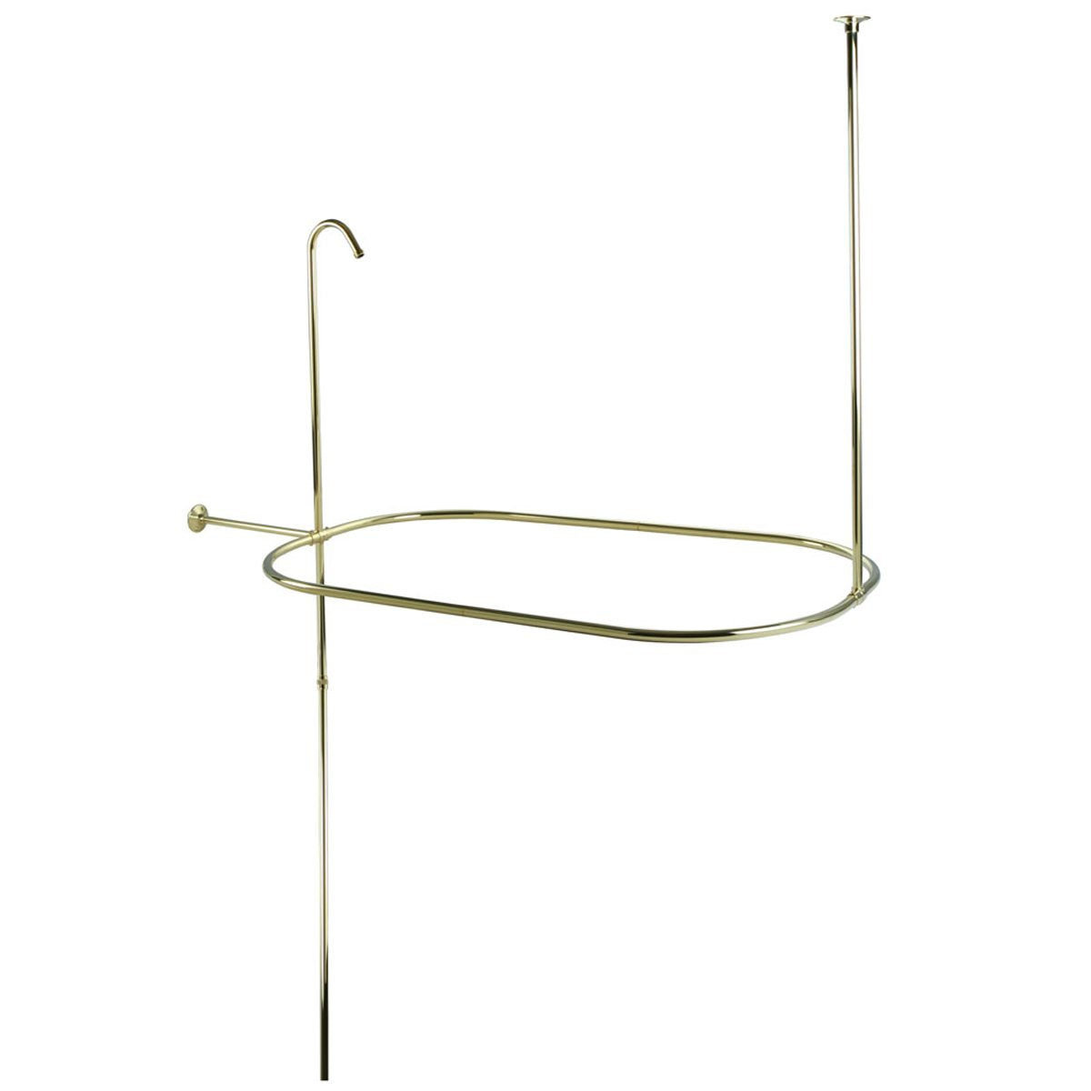 Kingston Brass Vintage Shower Riser with Enclosure-Bathroom Accessories-Free Shipping-Directsinks.