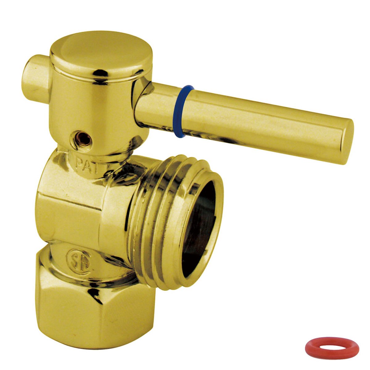 Kingston Brass Fauceture 1/2" IPS, 1/4" Washing Machine Valve-Bathroom Accessories-Free Shipping-Directsinks.