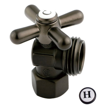 Kingston Brass English Vintage Angle Stop with 1/2" IPS x 3/4" Hose Thread-Bathroom Accessories-Free Shipping-Directsinks.