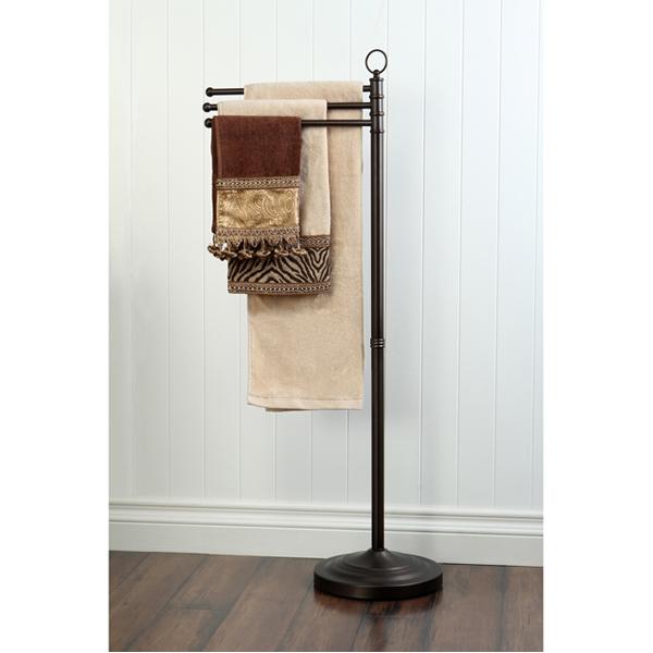 Kingston Brass Pedestal 3-Arm Towel Rack-Bathroom Accessories-Free Shipping-Directsinks.