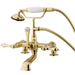 Kingston Brass Vintage 7" Clawfoot Deck Mount Tub Filler-Tub Faucets-Free Shipping-Directsinks.