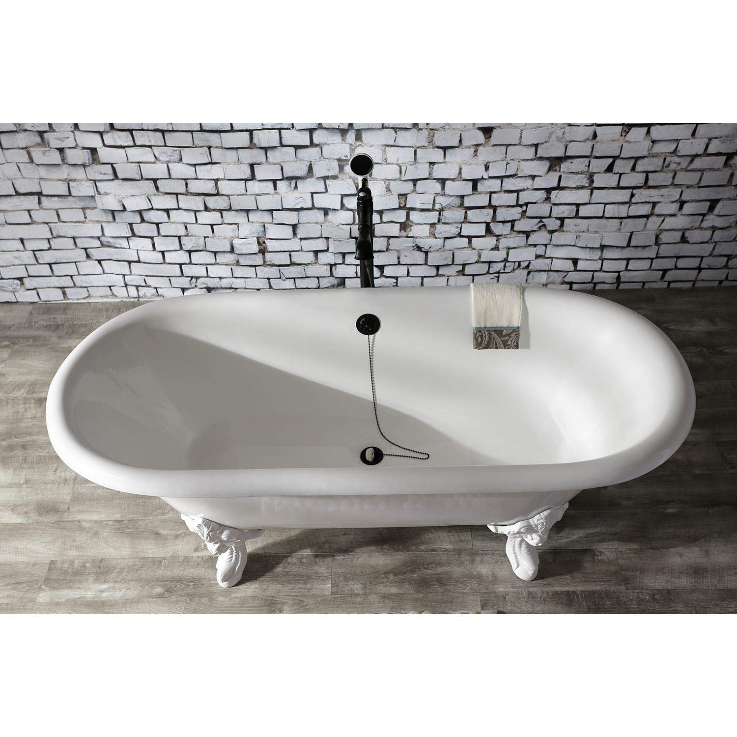 Kingston Brass Clawfoot Tub Waste & Overflow Drain