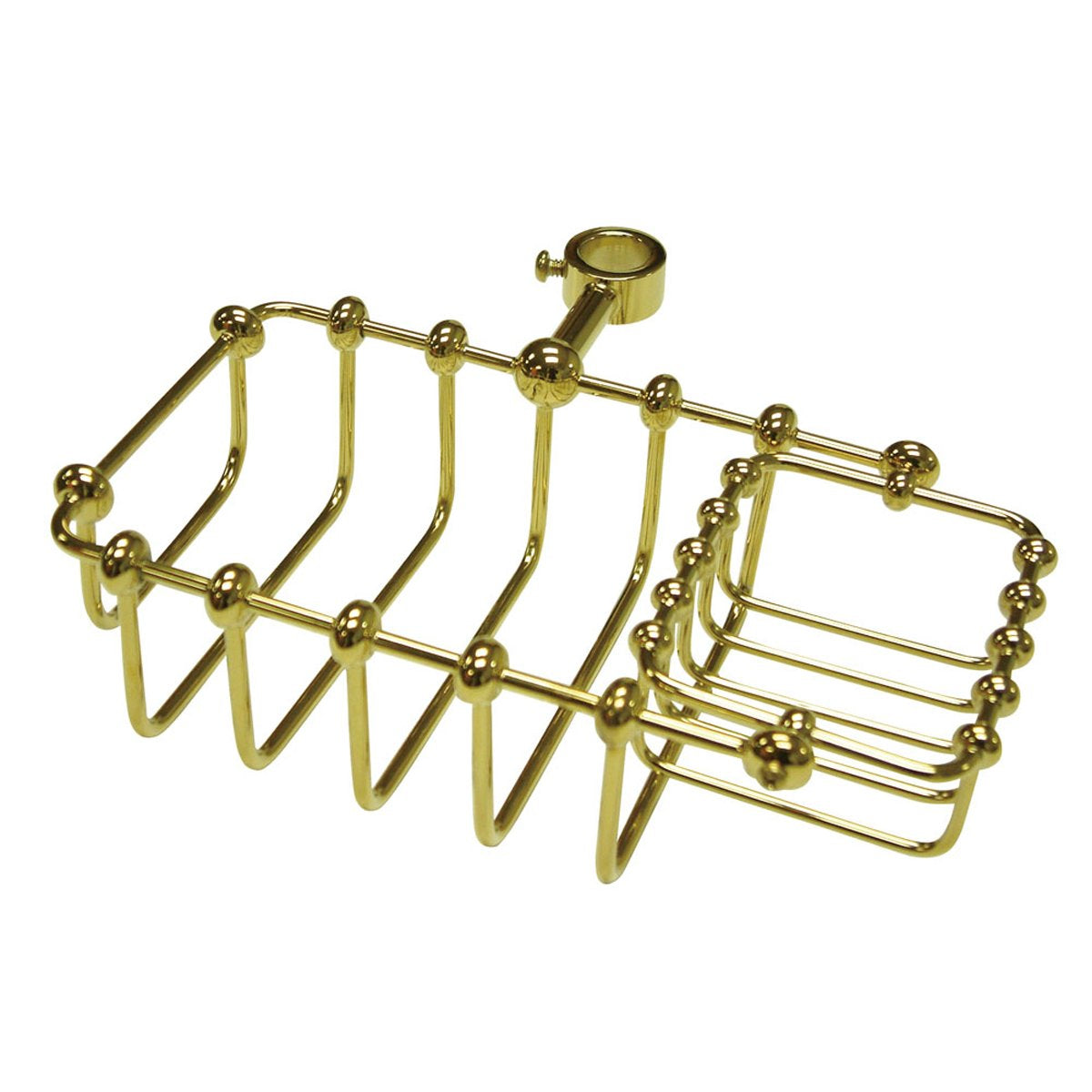 Kingston Brass Vintage Shower Riser Mounted Soap Basket-Bathroom Accessories-Free Shipping-Directsinks.