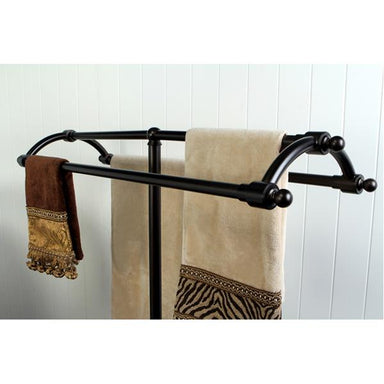 Kingston Brass Vintage Pedestal Brass Vintage Towel Rack-Bathroom Accessories-Free Shipping-Directsinks.