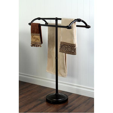 Kingston Brass Vintage Pedestal Brass Vintage Towel Rack-Bathroom Accessories-Free Shipping-Directsinks.