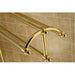 Kingston Brass Vintage 29-1/2 Inch Pedestal Brass Vintage Towel Rack-Bathroom Accessories-Free Shipping-Directsinks.