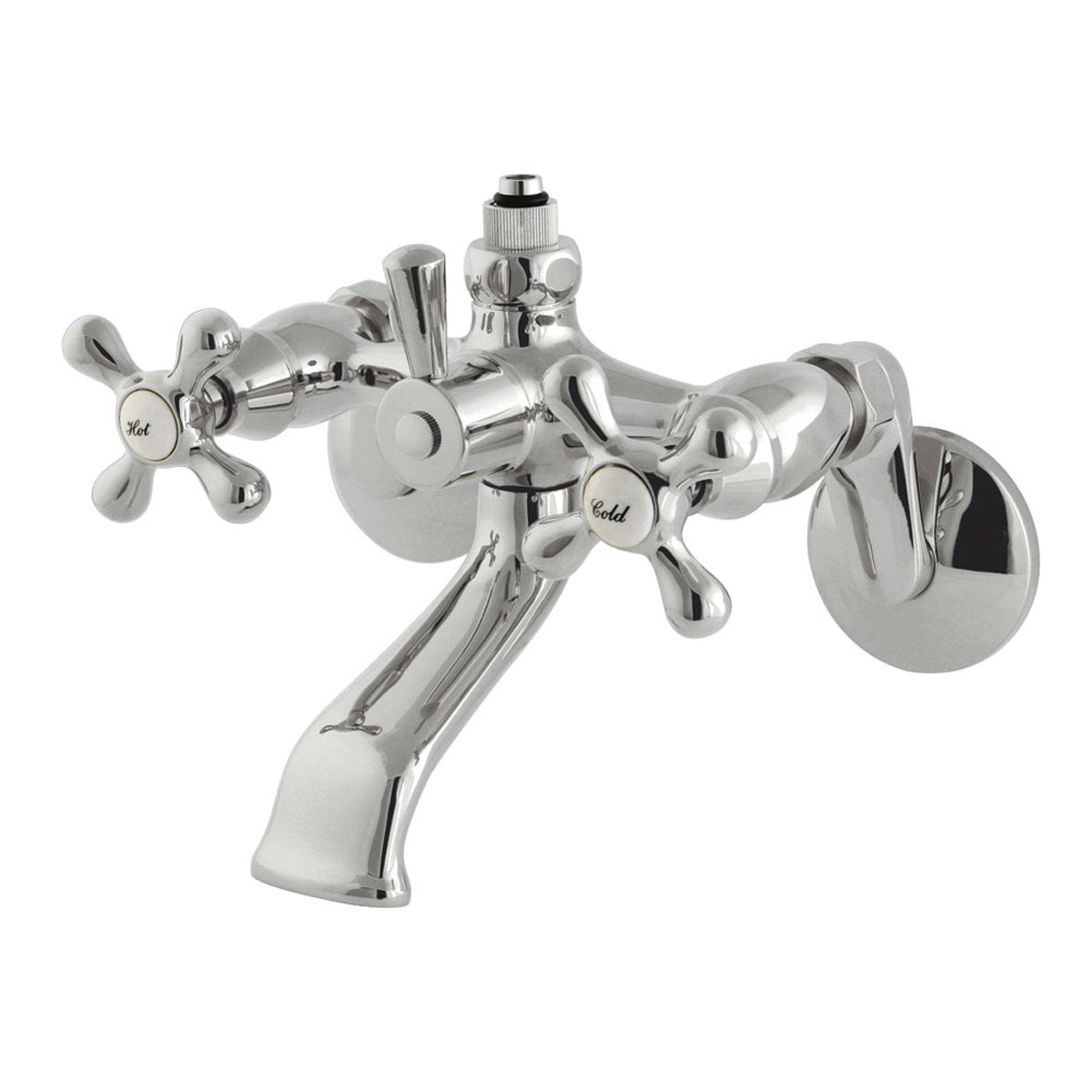 Kingston Satin Nickel Clawfoot Tub Faucet Package w Goose neck