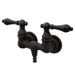 Kingston Brass Vintage Wall Mount 3-3/8" Clawfoot Tub Filler-Tub Faucets-Free Shipping-Directsinks.