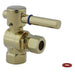 Kingston Brass Concord Angle Stop with 3/8" IPS x 3/8" OD Compression-Bathroom Accessories-Free Shipping-Directsinks.