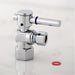 Kingston Brass Concord Angle Stop with 1/2" IPS x 3/8" OD Compression-Bathroom Accessories-Free Shipping-Directsinks.