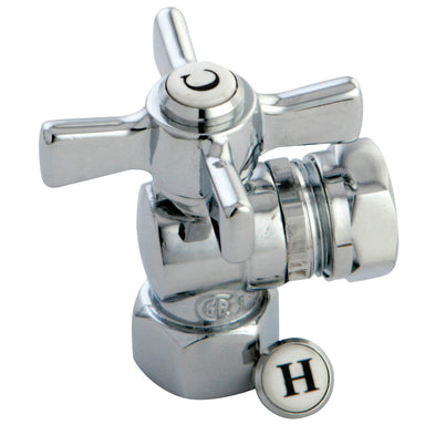 Kingston Brass Millennium 1/2" FIP x 1/2" or 7/16" Slip Joint Angle Valve-Bathroom Accessories-Free Shipping-Directsinks.