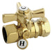 Kingston Brass Millennium 1/2" FIP x 1/2" or 7/16" Slip Joint Straight Valve-Bathroom Accessories-Free Shipping-Directsinks.