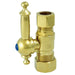 Kingston Brass English Vintage Straight Stop with 5/8" OD Compression x 1/2" OD Compression-Bathroom Accessories-Free Shipping-Directsinks.