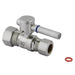 Kingston Brass Concord Straight Stop with 5/8" OD Compression x 1/2" OD Compression-Bathroom Accessories-Free Shipping-Directsinks.
