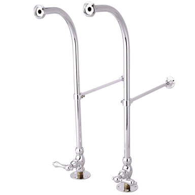 Kingston Brass Vintage Rigid Freestanding Classic Supply Lines with Shut-off Valves-Bathroom Accessories-Free Shipping-Directsinks.