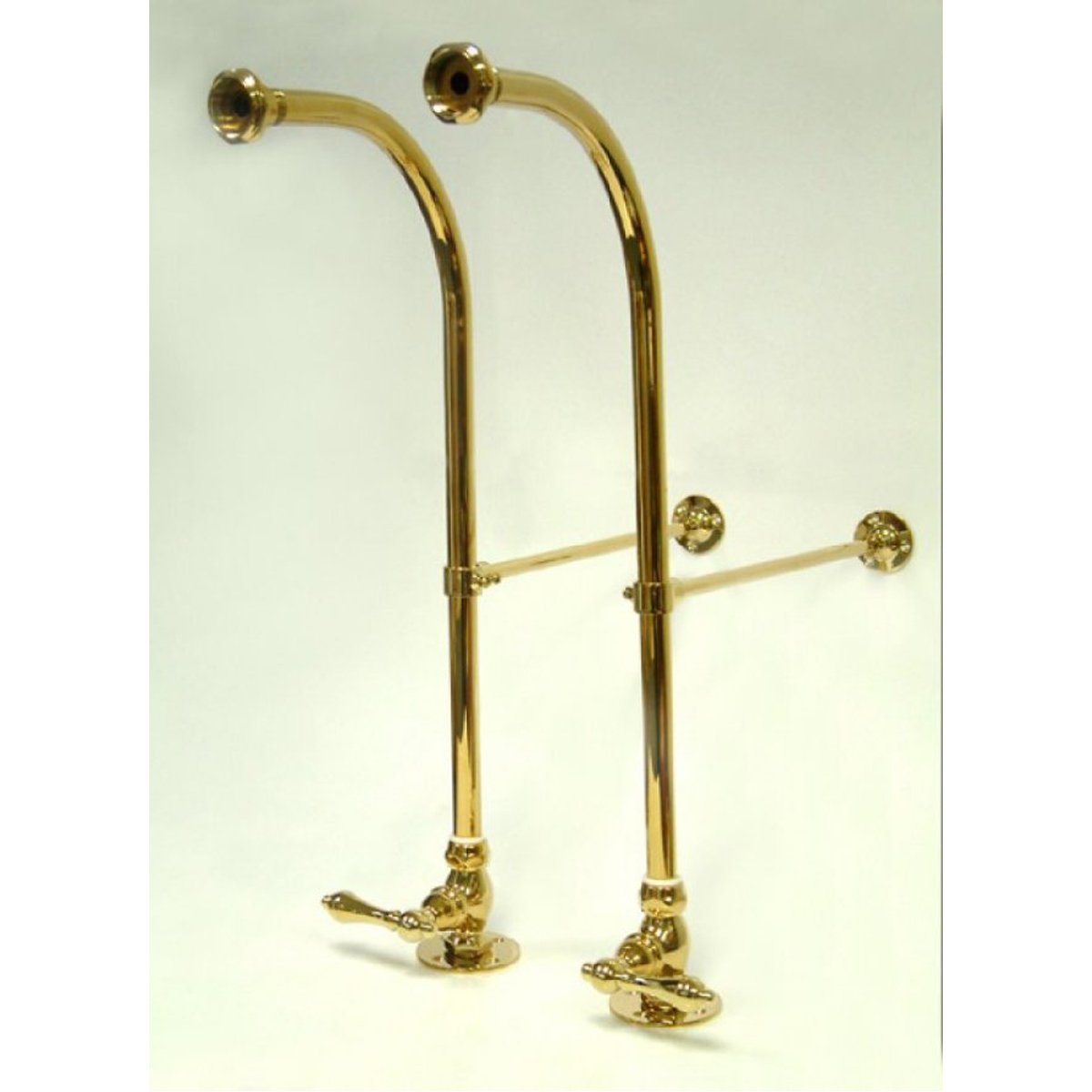 Kingston Brass Vintage Rigid Freestanding Classic Supply Lines with Shut-off Valves-Bathroom Accessories-Free Shipping-Directsinks.