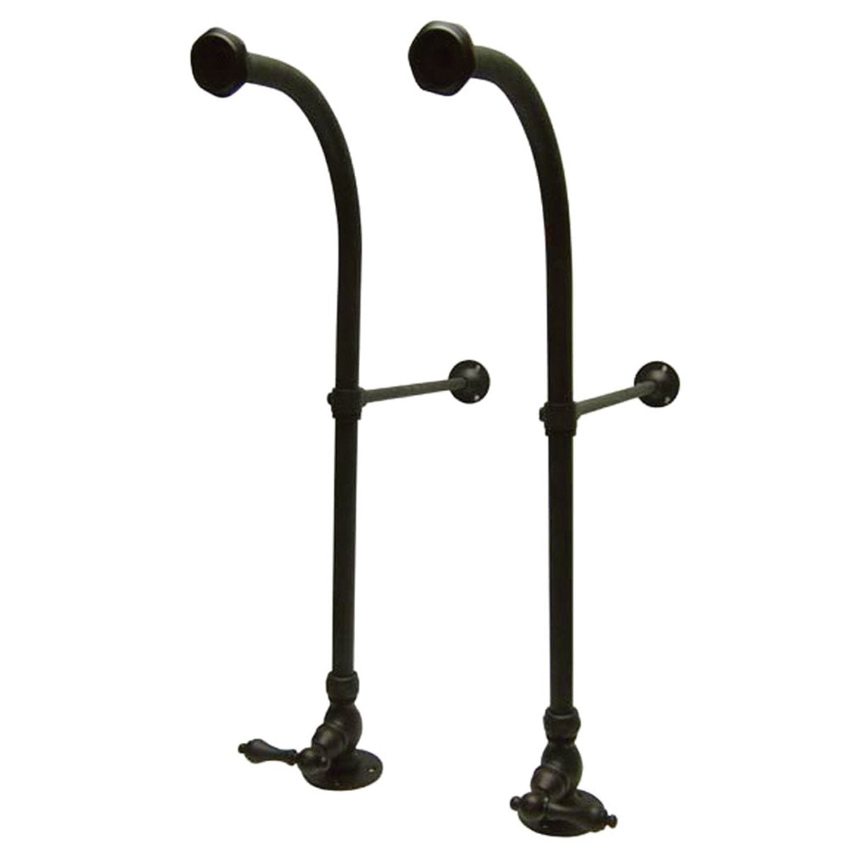 Kingston Brass Vintage Rigid Freestanding Classic Supply Lines with Shut-off Valves-Bathroom Accessories-Free Shipping-Directsinks.