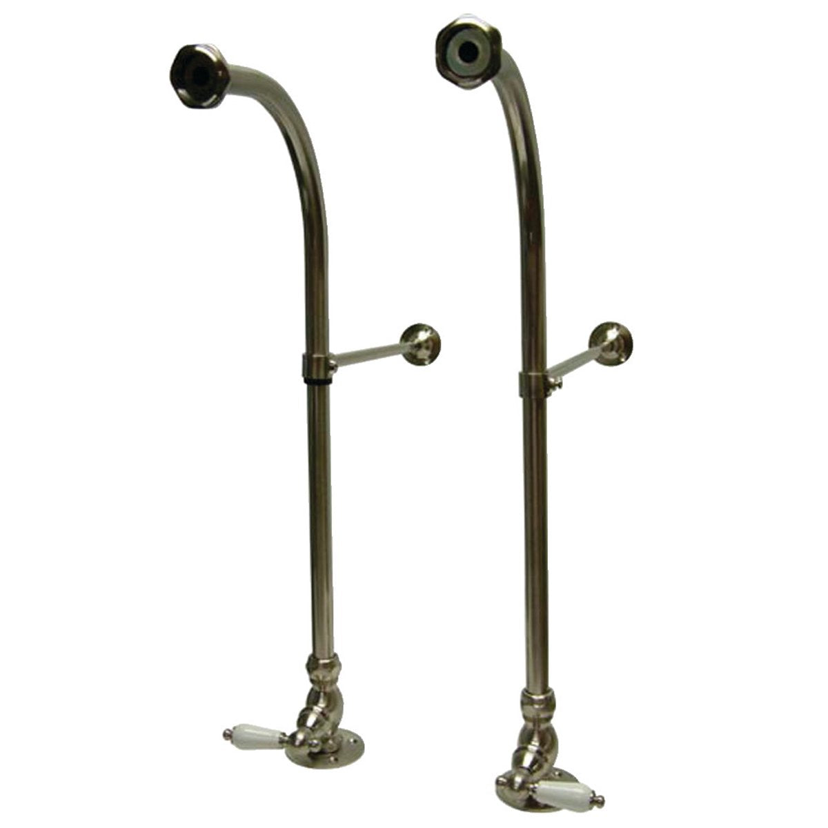 Kingston Brass Rigid Freestand Supplies with Stops