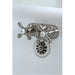 Kingston Brass Vintage 3-3/8" Classic Wall Mount Clawfoot Tub Filler-Tub Faucets-Free Shipping-Directsinks.