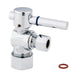 Kingston Brass Concord Angle Stop with 5/8" OD Compression x 3/8" OD Compression-Bathroom Accessories-Free Shipping-Directsinks.