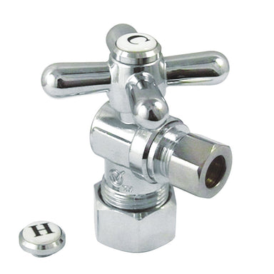 Kingston Brass Vintage Classic Angle Stop with 5/8" OD Compression x 3/8" OD Compression-Bathroom Accessories-Free Shipping-Directsinks.