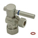 Kingston Brass Concord Angle Stop with 5/8" OD Compression x 3/8" OD Compression-Bathroom Accessories-Free Shipping-Directsinks.