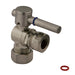 Kingston Brass Fauceture 5/8" O.D. Compression, 1/2" or 7/16"" Slip Joint Angle Valve-Bathroom Accessories-Free Shipping-Directsinks.